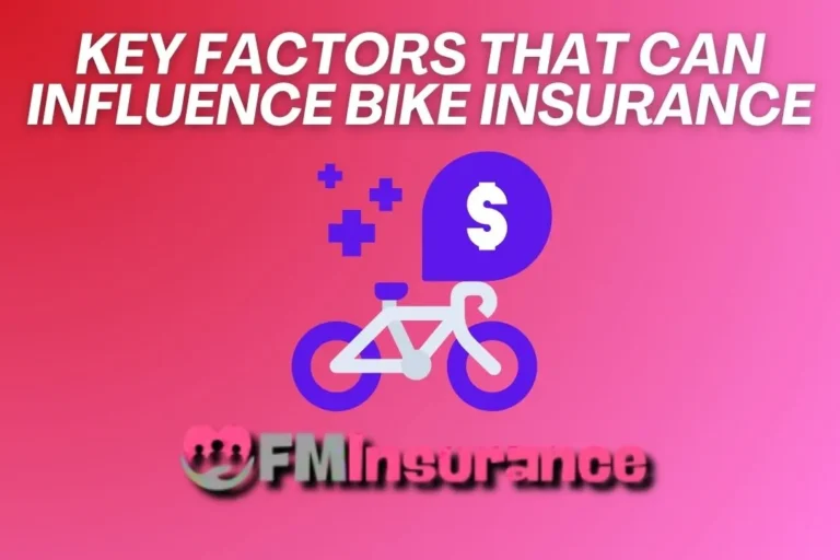 factors influencing bike insurance